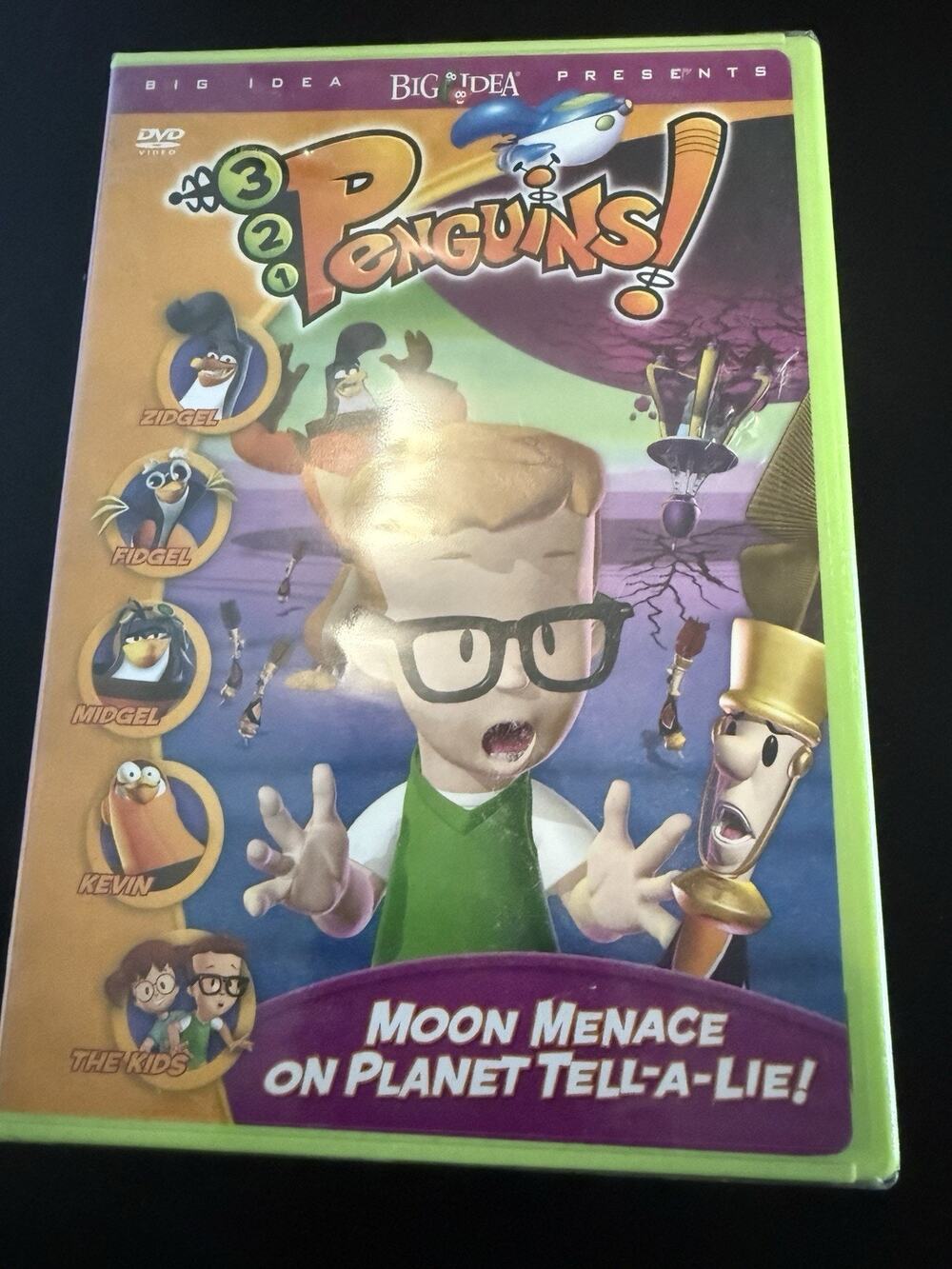 3 2 1 Penguins! Moon Menace on Planet Tell-A-Lie! New- Factory Sealed Ships Fast